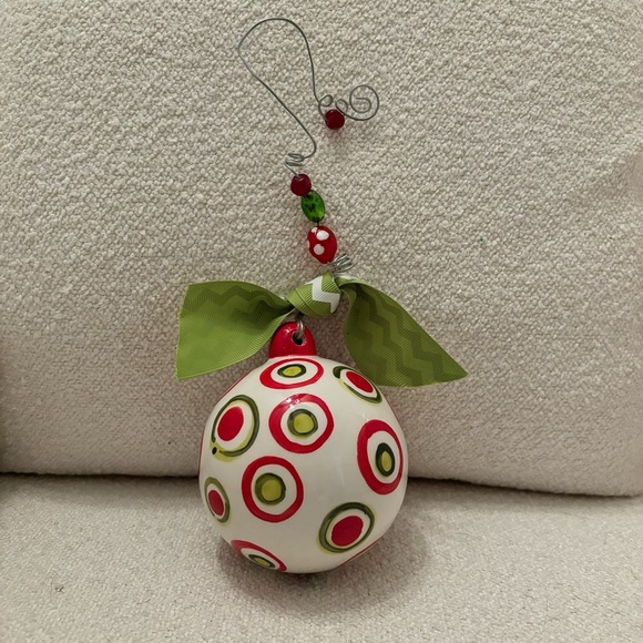 Glory Haus Ceramic Christmas Ornaments “Jesus Is The Reason For The Season” - Picture 3 of 4